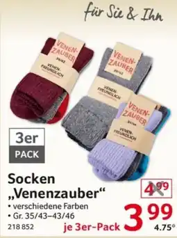 Selgros Socken „Venenzauber“ Angebot