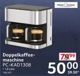 Selgros PROFI COOK Doppelkaffee-maschine Angebot