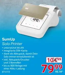 Selgros SumUp Solo Printer Angebot