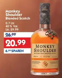 Hol'ab Getränkemarkt Monkey Shoulder Blended Scotch Angebot