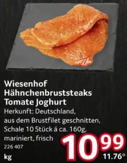 Selgros Wiesenhof Hähnchenbruststeaks Tomate Joghurt Angebot