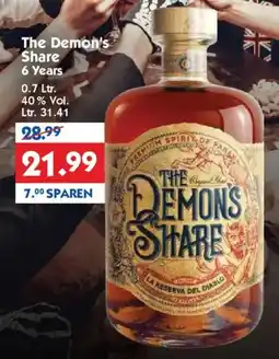 Hol'ab Getränkemarkt The Demon's Share Angebot
