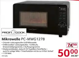 Selgros Mikrowelle PC-MWG1278 Angebot