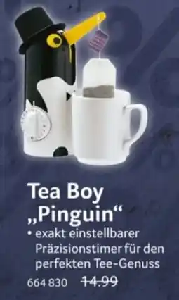 Selgros Tea Boy „Pinguin“ Angebot