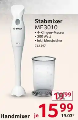 Selgros Stabmixer BOSCH MF3010 Angebot