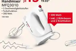 Selgros Handmixer MFQ3010 Angebot