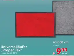 Selgros Universalläufer "Proper Tex" Angebot