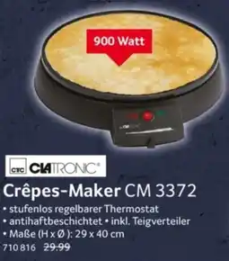 Selgros Crêpes-Maker CM 3372 Angebot