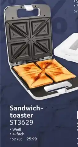 Selgros Sandwichtoaster ST3629 Angebot