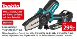 Bauhaus Makita Akku-Astsäge 'DUC101RX06' Set Angebot