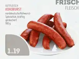 Edeka Struve GUTFLEISCH KOHLWURST Angebot
