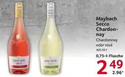Selgros Maybach Secco Chardonnay Angebot