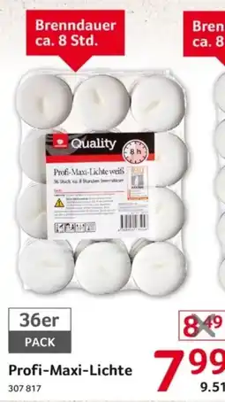 Selgros Profi-Maxi-Lichte Angebot