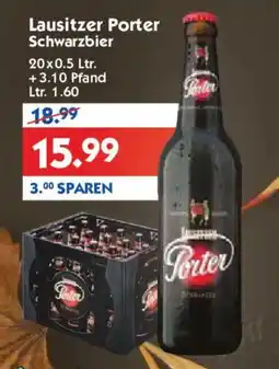 Hol'ab Getränkemarkt Lausitzer Porter Schwarzbier Angebot