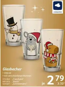 Selgros Glasbecher LEONARDO Angebot