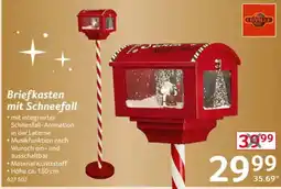 Selgros Briefkasten mit Schneefall Angebot