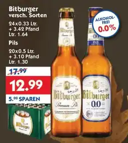 Hol'ab Getränkemarkt Bitburger Angebot