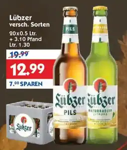 Hol'ab Getränkemarkt Lübzer versch. Sorten Angebot