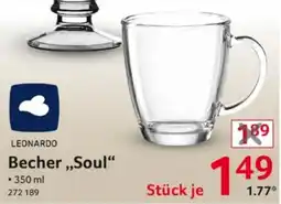 Selgros LEONARDO Becher „Soul“ Angebot