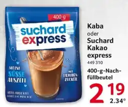 Selgros Kaba oder Suchard Kakao express Angebot
