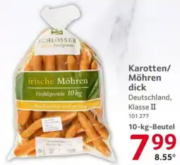 Selgros Schlosser frische Möhren Angebot