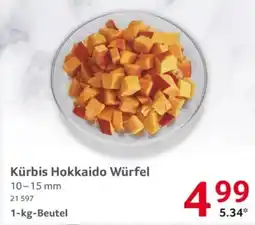 Selgros Kürbis Hokkaido Würfel Angebot