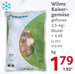Selgros Wilms Kaiser-gemüse Angebot