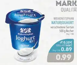 Edeka Struve Weihenstephan Joghurt Natur Angebot