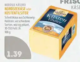 Edeka Struve NORDSEE KÄSEREI Küsten Tilsiter Angebot