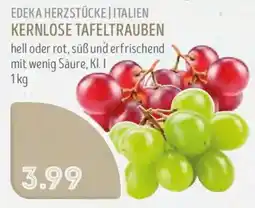 Edeka Struve EDEKA HERZSTÜCKE KERNLOSE TAFELTRAUBEN Angebot