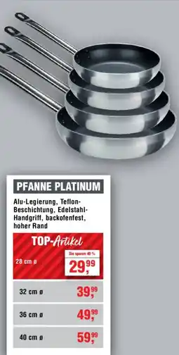 Handelshof Pfanne Platinum Angebot