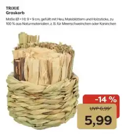 Zoo & Co TRIXIE Graskorb Angebot