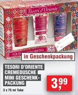 Handelshof TESORI D'ORIENTE CREMEDUSCHE Angebot