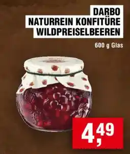 Handelshof DARBO NATURREIN KONFITÜRE WILDPREISELBEEREN Angebot