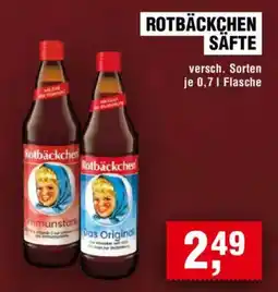 Handelshof Rotbäckchen Säfte Angebot