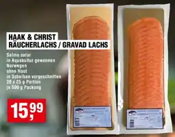 Handelshof HAARK & CHRIST RÄUCHERLACHS / GRAVAD LACHS Angebot