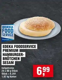 Handelshof EDEKA FOODSERVICE PREMIUM HAMBURGER-BRÖTCHEN SESAM Angebot