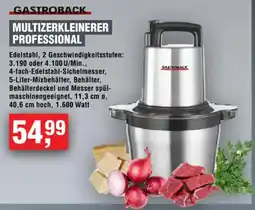 Handelshof GASTROBACK MULTIZERKLEINERER PROFESSIONAL Angebot