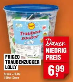 Handelshof FRIGEO TRAUBENZUCKER LOLLY Angebot
