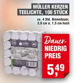 Handelshof MÜLLER KERZEN TEELICHT Angebot