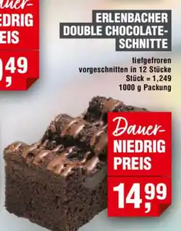 Handelshof ERLENBACHER DOUBLE CHOCOLATE-SCHNITTE Angebot