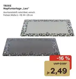 Zoo & Co TRIXIE Napfunterlage „Leo“ Angebot