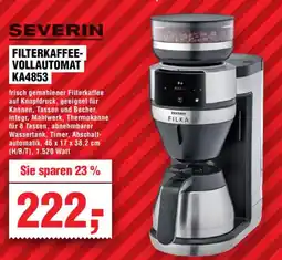 Handelshof SEVERIN FILTERKAFFEE-VOLLAUTOMAT KA4853 Angebot