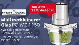 Selgros PROFI COOK Multizerkleinerer Glas PC-MZ 1150 Angebot