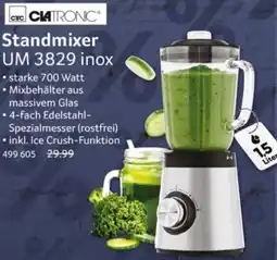 Selgros CLATRONIC Standmixer UM 3829 inox Angebot