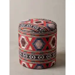 Netto Marken-Discount Sitzhocker Stoff Mehrfarbig Ø 40x45 cm - RHONE Kadima Design Angebot