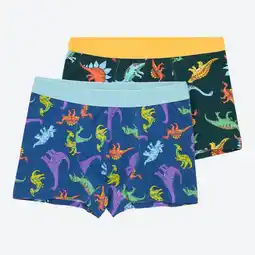 NKD Kinder-Jungen-Retroshorts mit Dinosaurier-Motiv, 2er-Pack Angebot