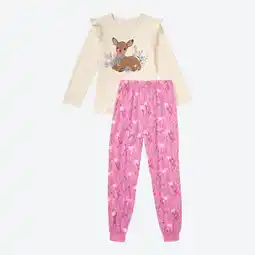 NKD Kinder-Mädchen-Schlafanzug aus Baumwolle mit Druck, 2-teilig Angebot