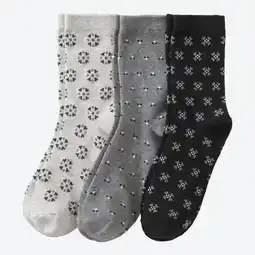 NKD Damen-Socken mit Muster, 3er-Pack Angebot