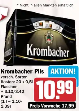 HIT Krombacher Pils Angebot